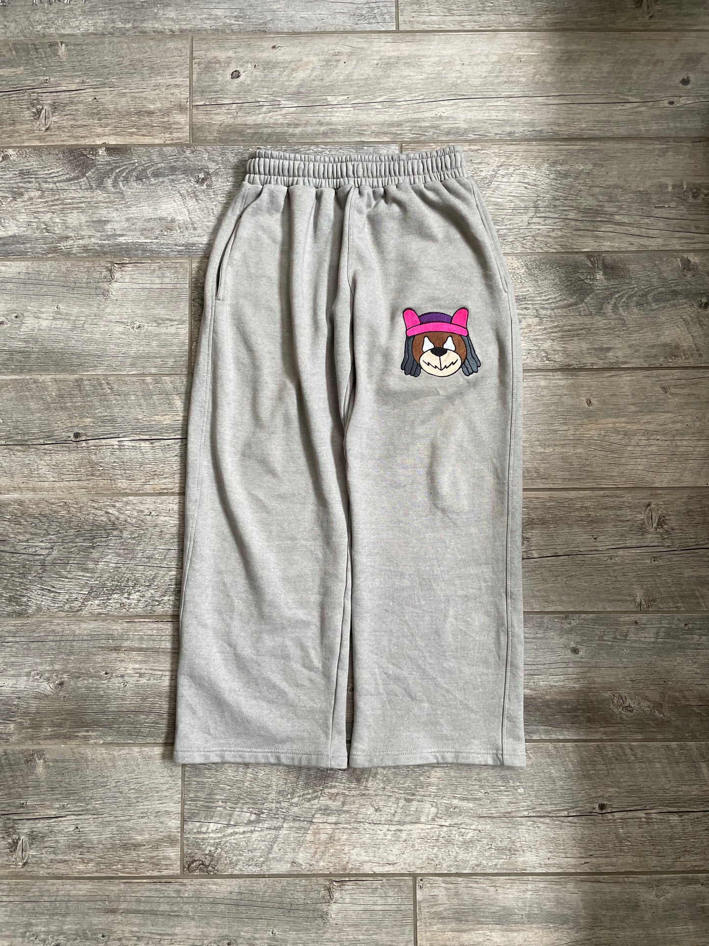 Grey Baggy Sweat Pants