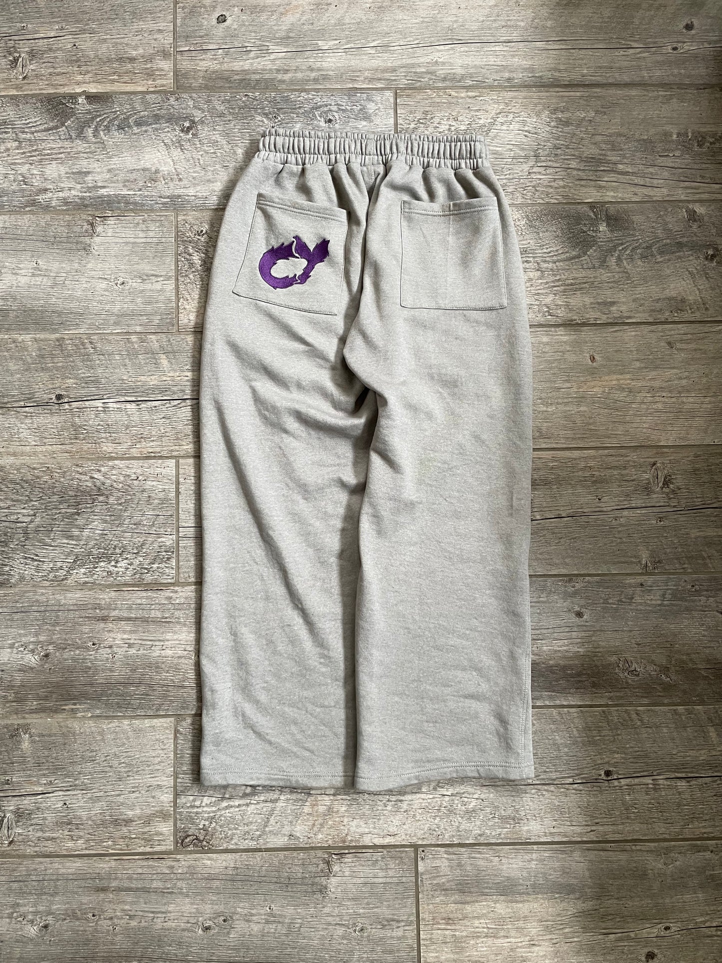 Grey Baggy Sweat Pants
