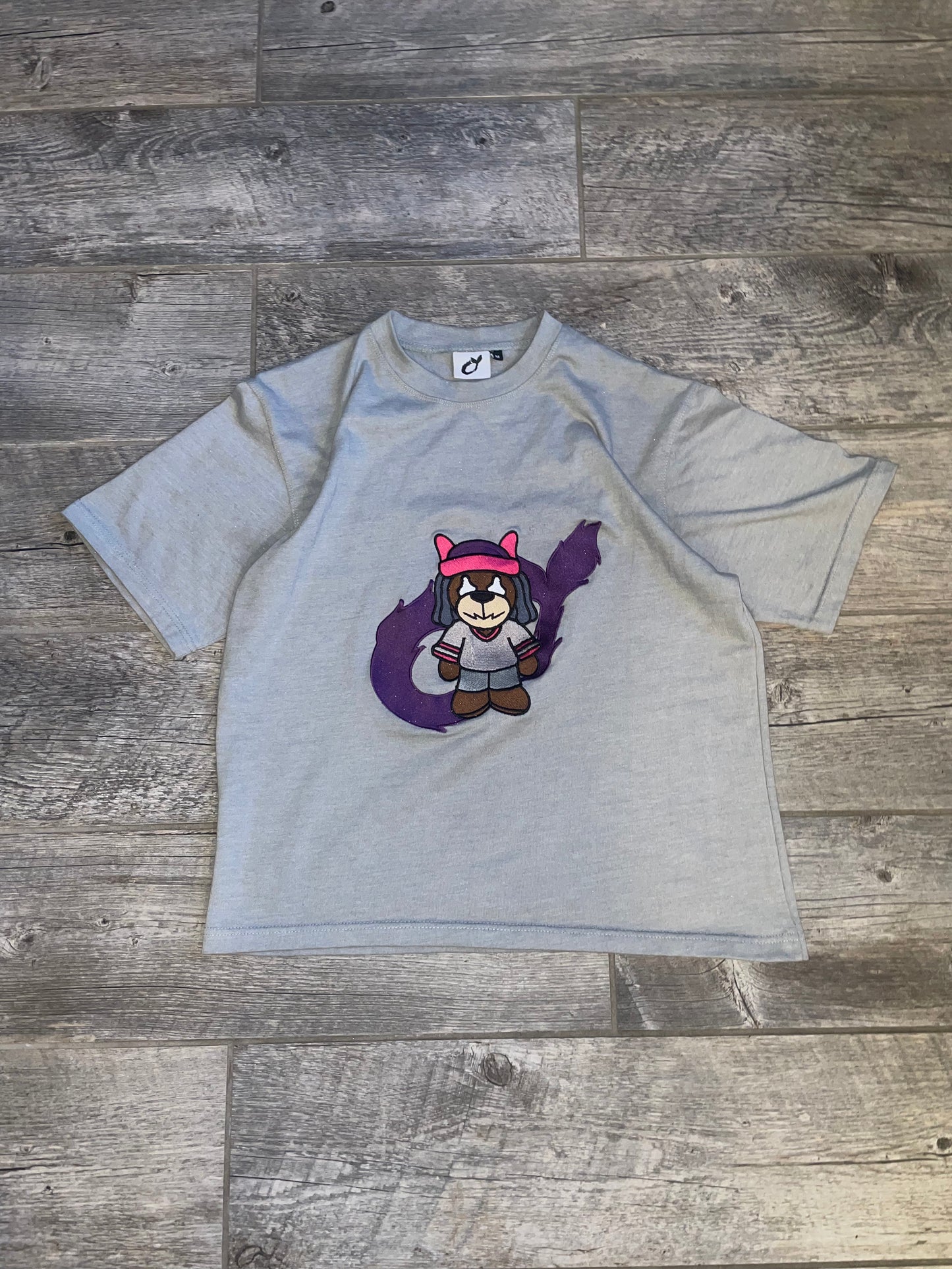 Bear T-Shirt Grey