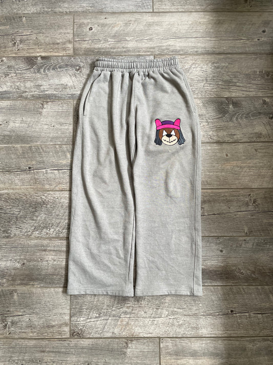 Grey Baggy Sweat Pants